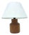 Small Teak Table Lamp from Kirk, Copenhagen, Denmark, 1960s-1970s For Sale