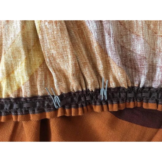 1960s Fabric Spectrum Curtains by Verner Panton for Mira-X, 1960s, Set of 2 For Sale - Image 5 of 8