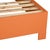 Finn Platform Bed King - Orange For Sale - Image 11 of 12