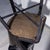 Pair of Vintage Black Vinyl Barrel Back Club Armchairs With Nailhead Trim For Sale - Image 14 of 15