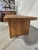 Brown Japandi Style Oak and Pebble Coffee Table, 1980s For Sale - Image 8 of 12