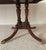 Textile Baker Furniture Historic Charleston Collection Georgian Banded Mahogany Double Pedestal Table and Eight Chairs Exquisite Excellent Condition For Sale - Image 7 of 18