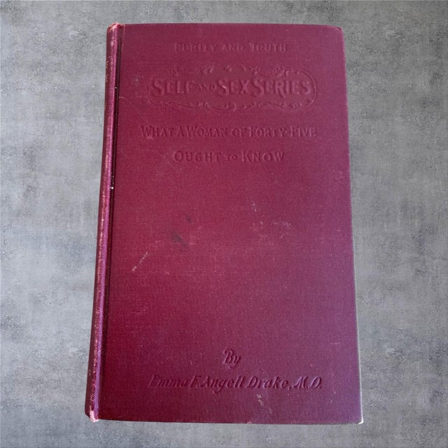 Antique 1902 What a Woman of Forty-Five Ought to Know Emma Drake MD Sex Self Series For Sale - Image 4 of 12