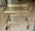 1970s Italian Neo Classic Brass Bar or Tea Cart For Sale - Image 5 of 14