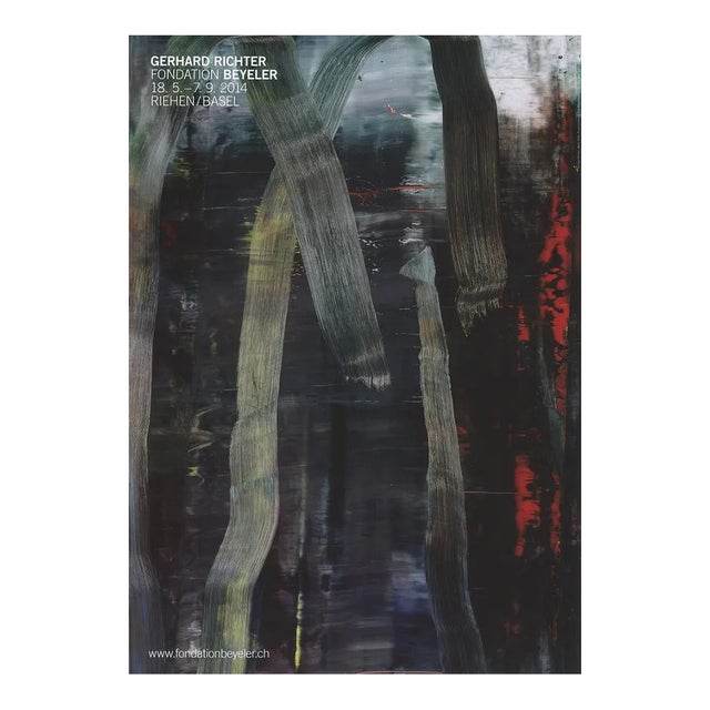 2014 Gerhard Richter 'Wald (Forest)' Offset Lithograph For Sale