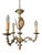 Antique Chandelier with Ceramic Decorations, 1960s For Sale