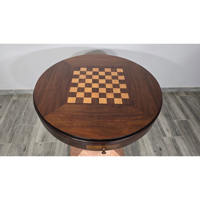 Art Deco Chess and Poker Table For Sale - Image 10 of 18