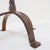 1950s Rustic Wrought Iron 5-Branch Candelabra, 1950s For Sale - Image 5 of 14