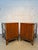 Wood Mid-Century "Distinction" Walnut Night-Stands by Unagusta, Pair For Sale - Image 7 of 17