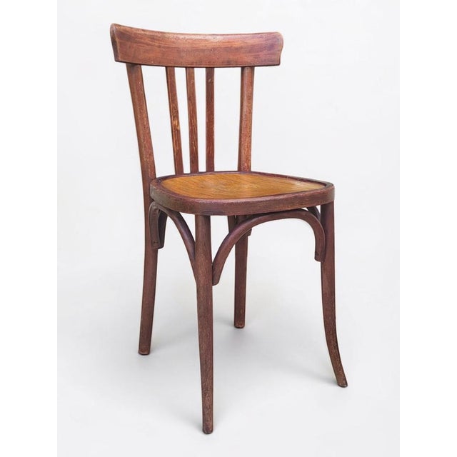 Wood Art Deco Bentwood Bistro Chairs, 1930s, Set of 2 For Sale - Image 7 of 15