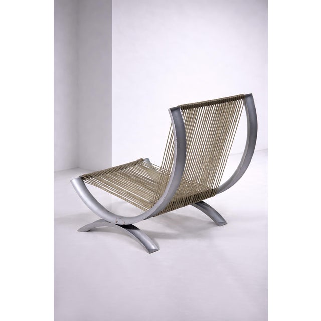 Ferrotipi Low Armchairs Prototype from G. Malacrida & P.Resmini, 1968, Set of 2 For Sale - Image 3 of 14