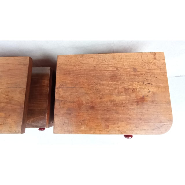 Bedside Tables by Jindřich Halabala, 1940s, Set of 2 For Sale - Image 13 of 17