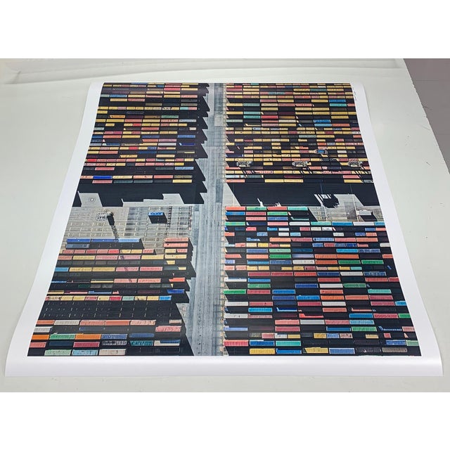 Contemporary "AV_Harbour_002" Contemporary Limited Edition Fine Art Photograph Print by Bernhard Lang For Sale - Image 3 of 7