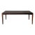 Large Danish Mid-Century Modern Rosewood Coffee Table — Vintage Scandinavian Design 1960s For Sale