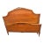 Antique Inlaid Wood Bed Full Size Frame For Sale