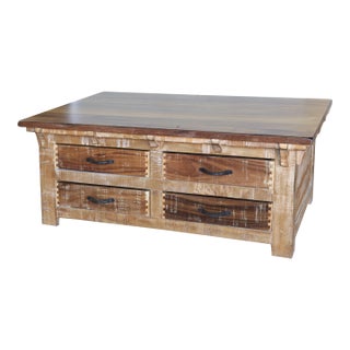 Westwood Mixed Wood Coffee Table For Sale