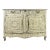 Period French Provincial Louis XV White Washed Credenza or Sideboard For Sale
