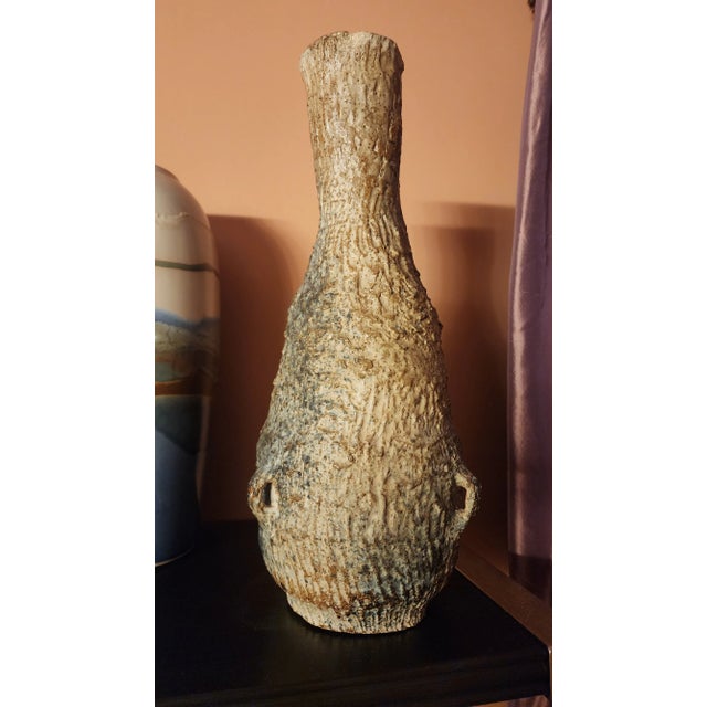 1960s Brutalist Sculptural Vase For Sale - Image 4 of 6