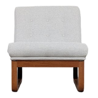 Mid-Century Oak Armchair by Magnus Olesen for Rud Thygesen For Sale
