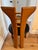 Modern Set of Four Late 20th Century Attributed to Maurice Villency Wood & Leather Dining Room Chairs For Sale - Image 3 of 7