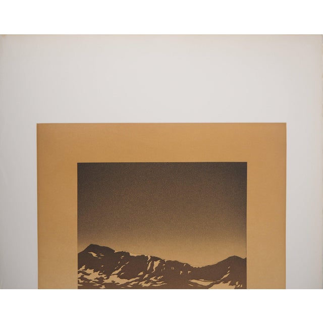 Jean Solombre, The Summit, 1979, Original Etching For Sale - Image 6 of 10