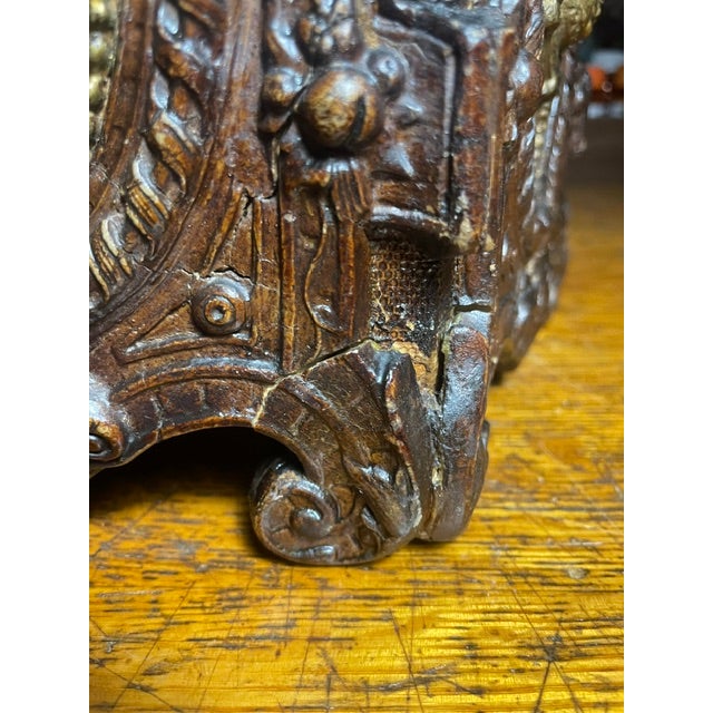 Wood 19th Century Extremely Ornate Humidor For Sale - Image 7 of 14