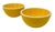 Mid 20th Century Knobler Japan Lemon Fruit Bowls 1960s Trompe L’Oeil Majolica | Realistic Citrus Art Pottery - a Pair For Sale - Image 4 of 13