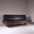Black Vinyl and Wood Sofa, 1970 For Sale - Image 12 of 12