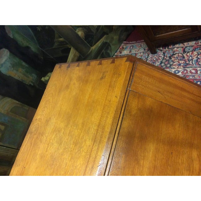 Antique Cherry Secretary Desk, Early Colonial Desk For Sale - Image 4 of 12