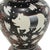 A Pair of Vintage Brunschwig & Fils Cadiz Table Lamps - Black and Cream Ceramic With Boar and Deer Motifs For Sale - Image 10 of 14