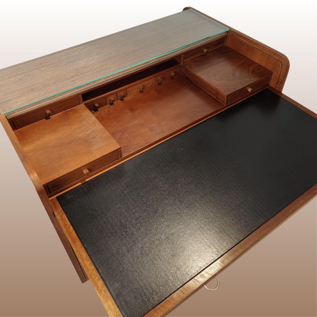 Postmodern Model 804 Desk by Gianfranco Frattini for Bernini, 1960s For Sale - Image 3 of 18