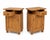 Victorian English Pine Bedside Cabinets with Drawer & Cupboard, 1880s, Set of 2 For Sale - Image 9 of 9