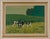 Sigfrid Bengtsson, Calves in the Landscape, 1960s, Oil on Panel For Sale - Image 10 of 10