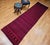 Mid 20th Century Vintage Turkish Hand Woven Kilim Runner, Wool & Cotton, Stripe Design, 3x12 For Sale - Image 5 of 15