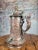 18th Century Figural Brass & Coin Tankard Stein For Sale - Image 4 of 13