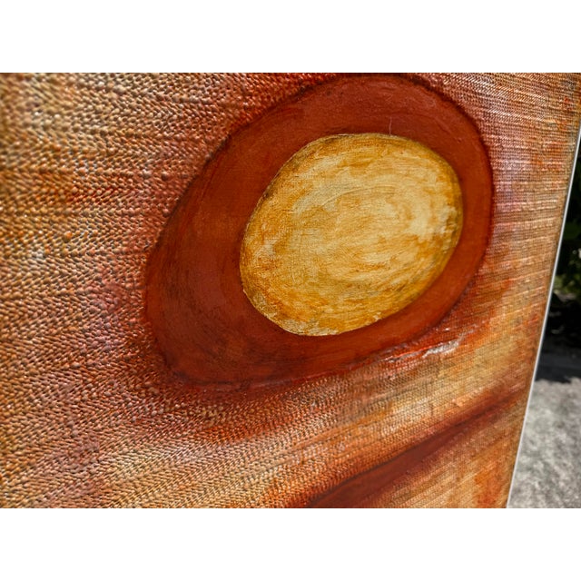 Early 21st Century Katherine Boren Abstract Textural Mixed-Media Relief Painting For Sale - Image 5 of 15