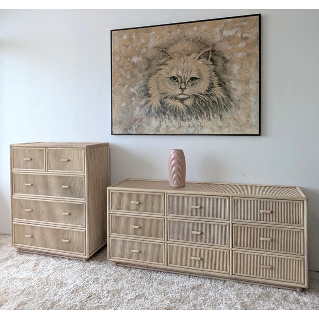 1970s Huge Vintage Mid-Century American Painting of Persian Cat by Thomas Lee, 1970s For Sale - Image 5 of 11