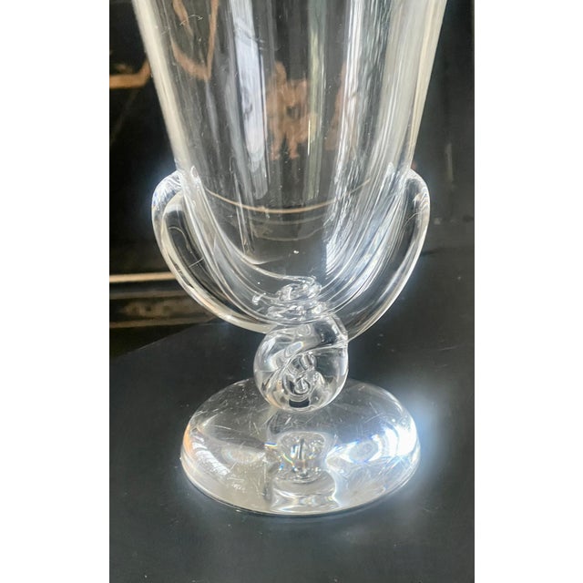 Steuben Glass Vase by George Thompson For Sale - Image 10 of 12
