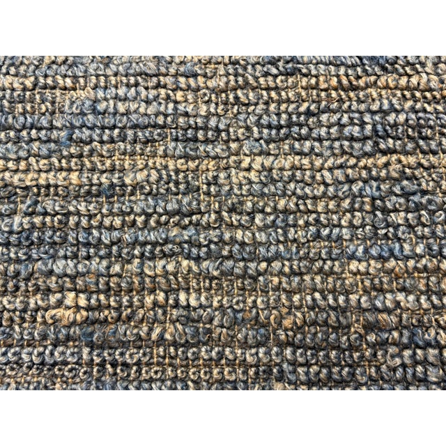 5ft 1in × 8ft 2in Crate & Barrel Wool Area Rug For Sale - Image 11 of 12