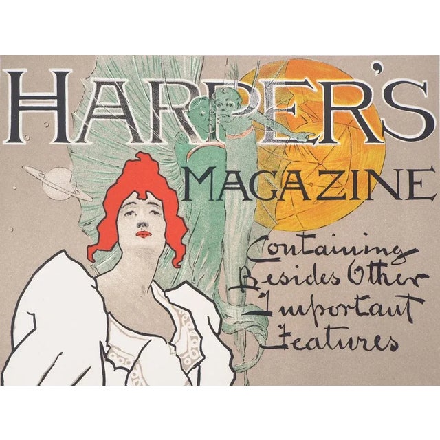 Fred Hyland, Harper’s Magazine (The Martian), 1897, Lithograph For Sale - Image 5 of 9