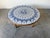 1960s Important Bjørn Wiinblad Mid-Century Danish Modern Blue & White Ceramic Tile Top Round Coffee Table For Sale - Image 5 of 12