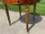 Vintage Henredon Federal-Style Round Center Table | Traditional Neoclassical Occasional Table With Drawer & Brass Casters For Sale - Image 9 of 11