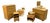 Classic Five Piece Mid-Century Bedroom Set by Heywood-Wakefield Co.5 Pieces For Sale
