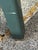 Vintage industrial desk in green-grey painted metal, likely dating from the 1950s. Compact and functional design with four...