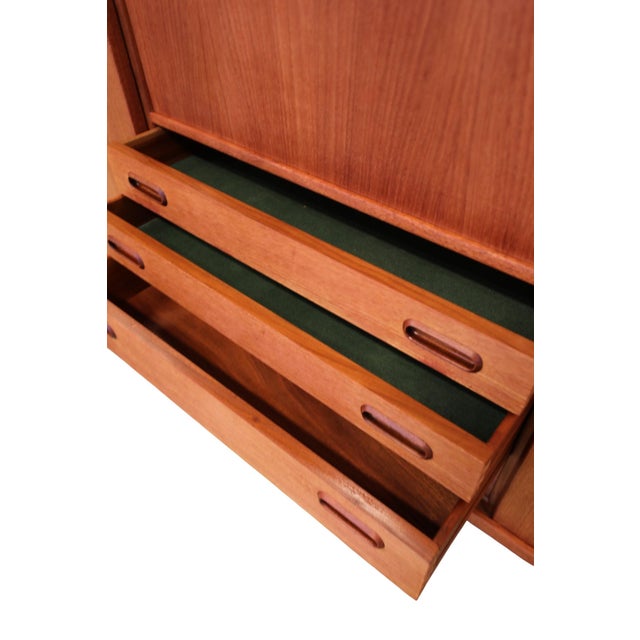 Teak Highboard by Harry Østergaard for Randers Furniture Factory, 1960s For Sale - Image 13 of 18