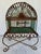 Shabby Chic Vintage Hanging Iron Super Cute Bird Cage Boho Chic For Sale - Image 3 of 10