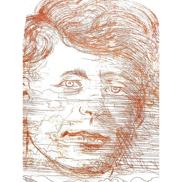 Salvador Dali, John Kennedy, 1968, Etching For Sale - Image 6 of 8