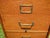 Antique Quarter Sawn Oak Four Drawer File Cabinet 1920s Lot 1 For Sale - Image 9 of 18