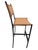 Sol & Luna Tan Leather and Iron Bar Stool For Sale - Image 4 of 9