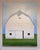 Down in the Valley by Justin Wheatley | Acrylic on Canvas White Barn in Green Field For Sale In Denver - Image 6 of 11